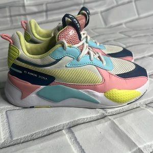 RS-X Core AC Lace Up Sneakers (Little Kid)